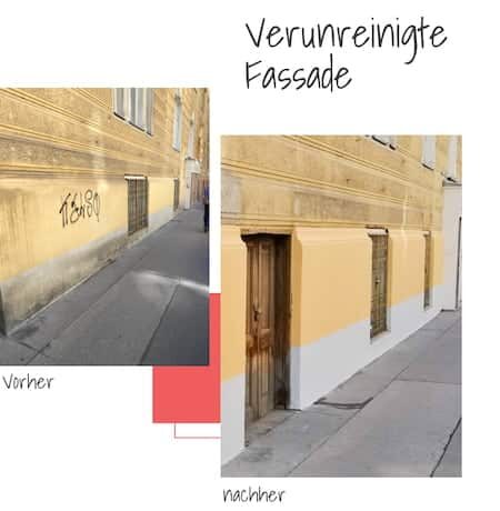 Fassade streichen Firma Wien-450x460px